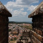 vistas de Cortegana desde la Torre del Homenaje del Castillo